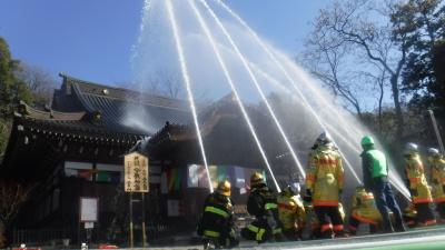 文化財防火演習