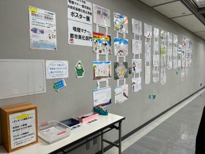 令和6年度作品展示会場の様子