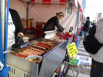 フランクフルトの屋台の写真