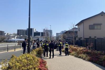 除幕式当日の様子