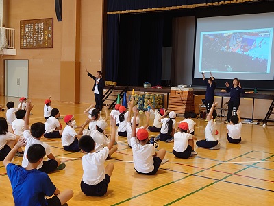 デフフットサル出前授業の写真