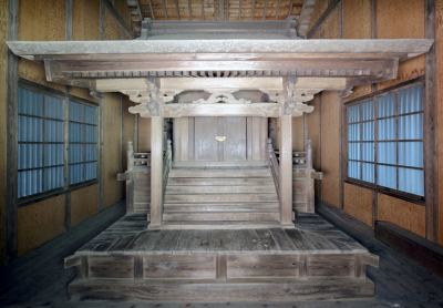 下石原八幡神社本殿