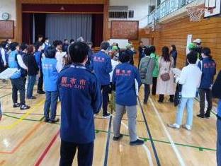 市統一テーマ訓練の写真