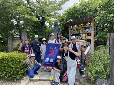 壬生寺での集合写真