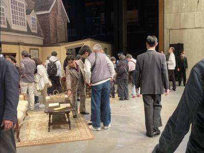 出演者とお客様のステージ上の様子