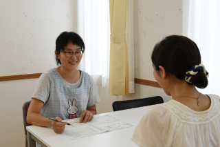 来所相談の様子