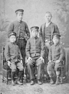 10歳の実篤の写真