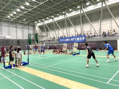 午後の部エキシビションマッチの様子