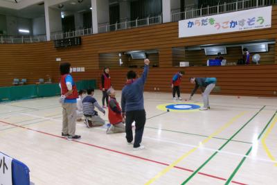 ターゲット・ボッチャの様子