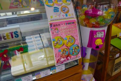 市制施行70周年記念ロゴデザインドーナツのチラシ画像