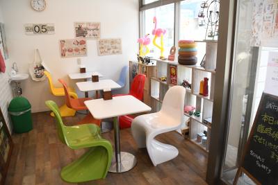 シウナススイーツの店舗内の写真