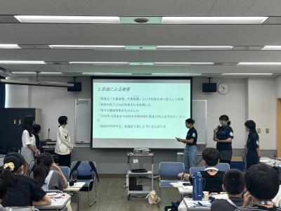 第2回事前学習会ピース部発表様子