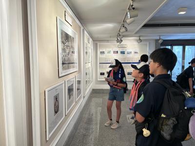 広島市役所旧庁舎展示室見学