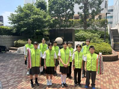 任命式集合写真