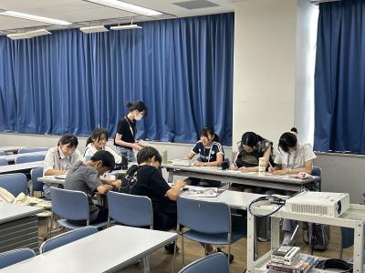 第2回事後学習会での作業の様子