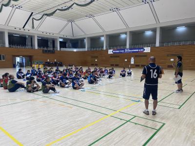 三市交流会の開会式の様子