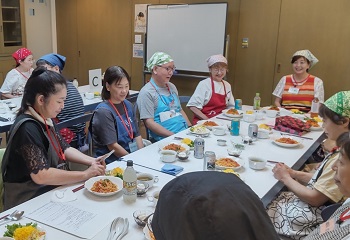 31日の会談中の写真