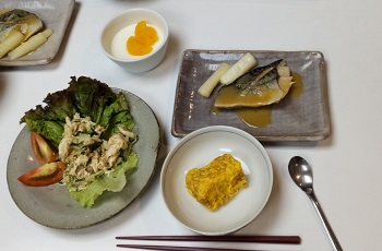 30日のメニューの写真