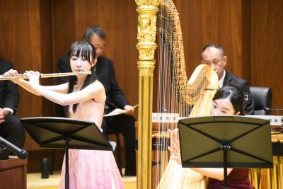 フルート&ハープの写真