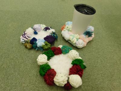 オリジナルコースターの写真