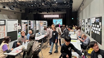 サークルブースの全体の様子