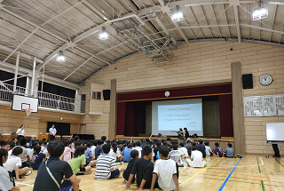 出前授業の様子の写真