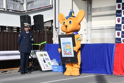 調布警察署ステージの画像