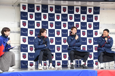 選手トークショーの画像