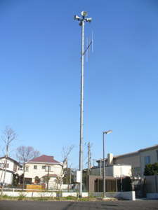 無線塔全体の写真