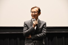 周防監督のトークシーンの写真