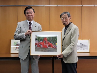 感謝状贈呈セレモニー