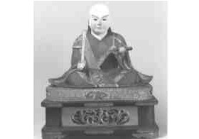 蓮慶寺「日蓮聖人坐像」の写真