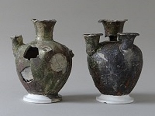 上石原遺跡出土二彩多口瓶