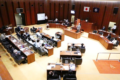 議会報告会の写真