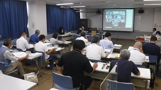 オンライン開催の様子