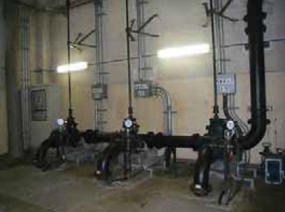 仙川中継ポンプ場ポンプ室の写真