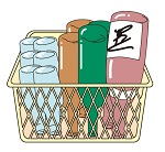 ビンのイラスト