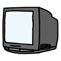テレビのイラスト