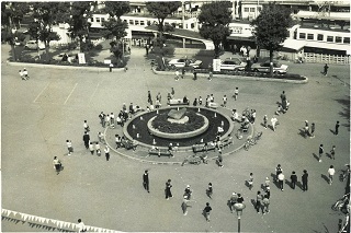 昭和38年(1963年)の調布駅周辺の写真
