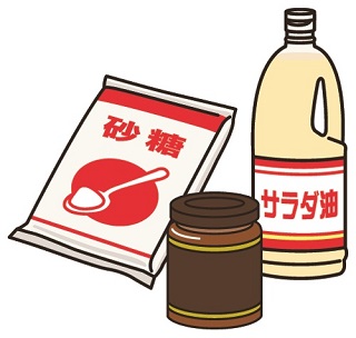 フードドライブで回収している食品のイメージ画層