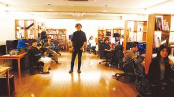 白組スタジオの全景写真