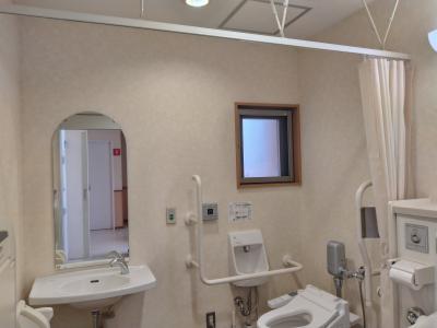 大町ふれあいの家バリアフリートイレの様子